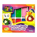 Đất nặn 10 màu + dao cắt 240g 013-TR10240 (Play Time)